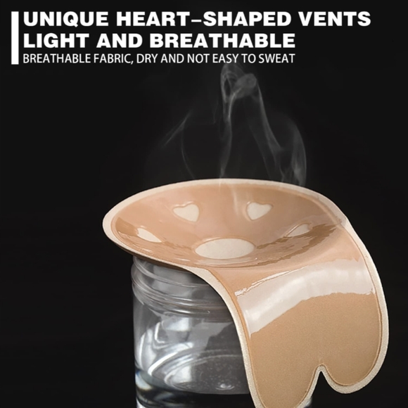 NWT 2 Pairs Invisible Adhesive Lift Bra | Reusable Backless Push Up Sticky Bra - Picture 7 of 12